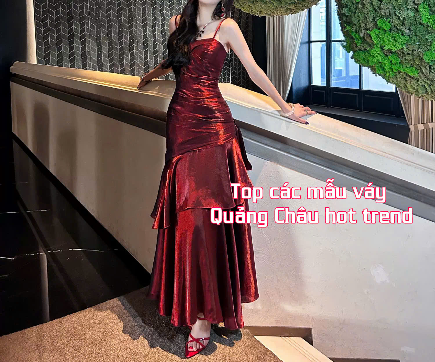 Top các mẫu váy Quảng Châu hot trend