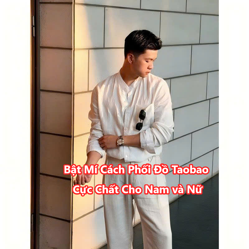 Bật Mí Cách Phối Đồ Taobao Cực Chất Cho Nam và Nữ